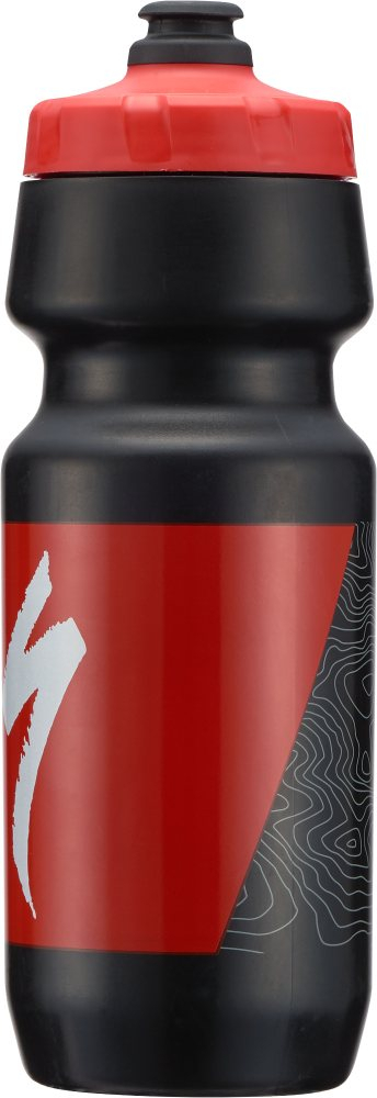 Specialized Big Mouth 24oz black/red topo block